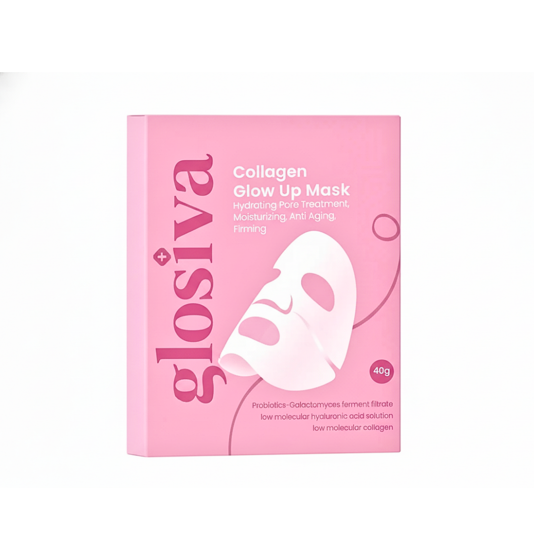 Glosiva™ (X4) Collagen Face Mask