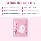 Glosiva™ (X4) Collagen Face Mask