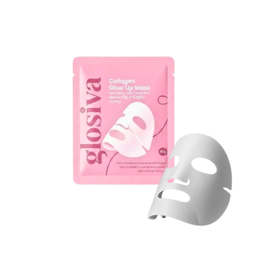 Glosiva™ (X4) Collagen Face Mask